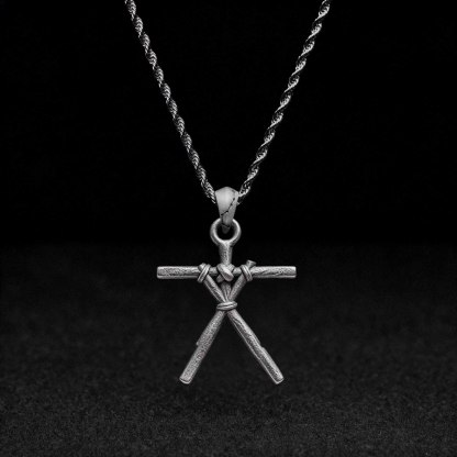 Stick Man Sculptural Necklace