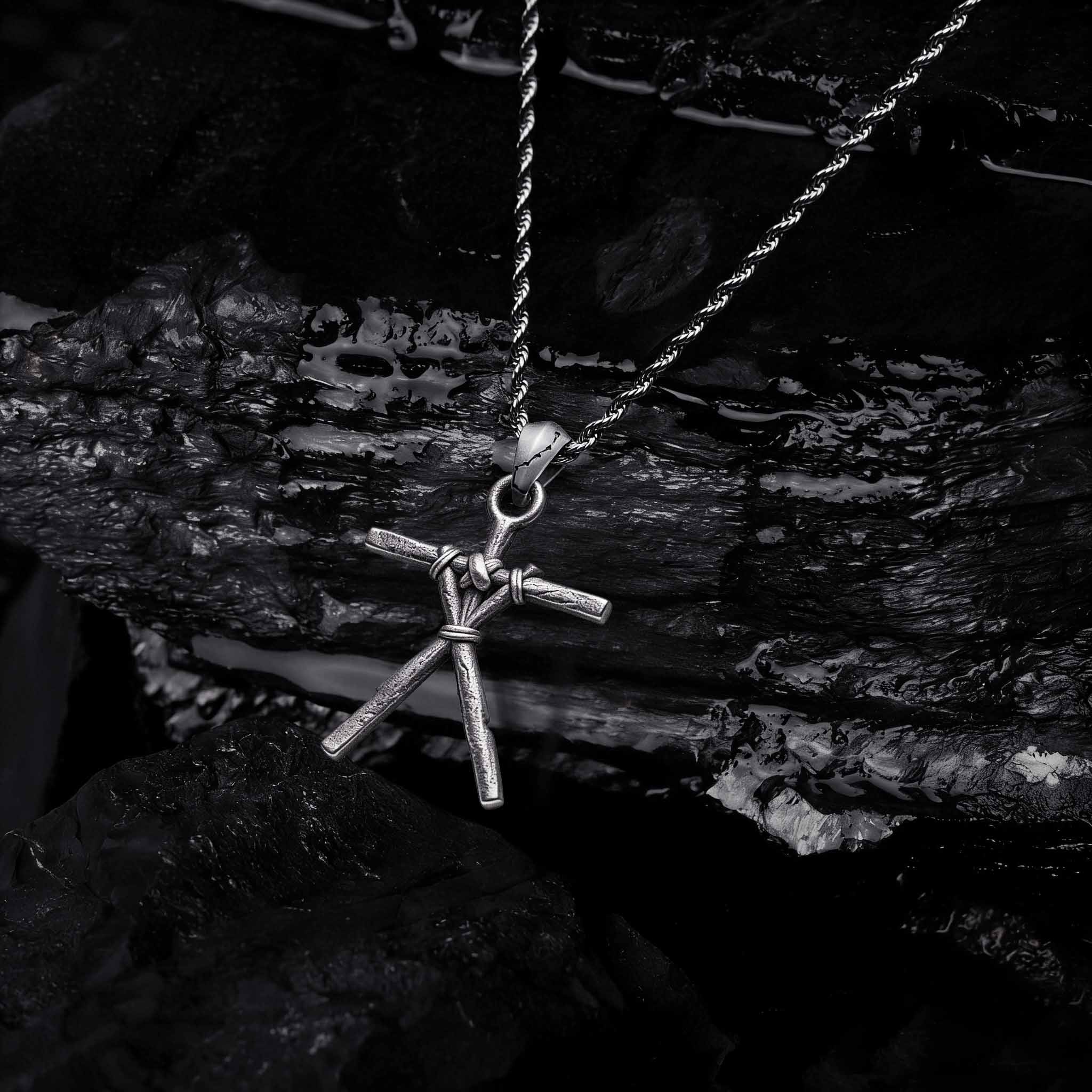 Stick Man Sculptural Necklace