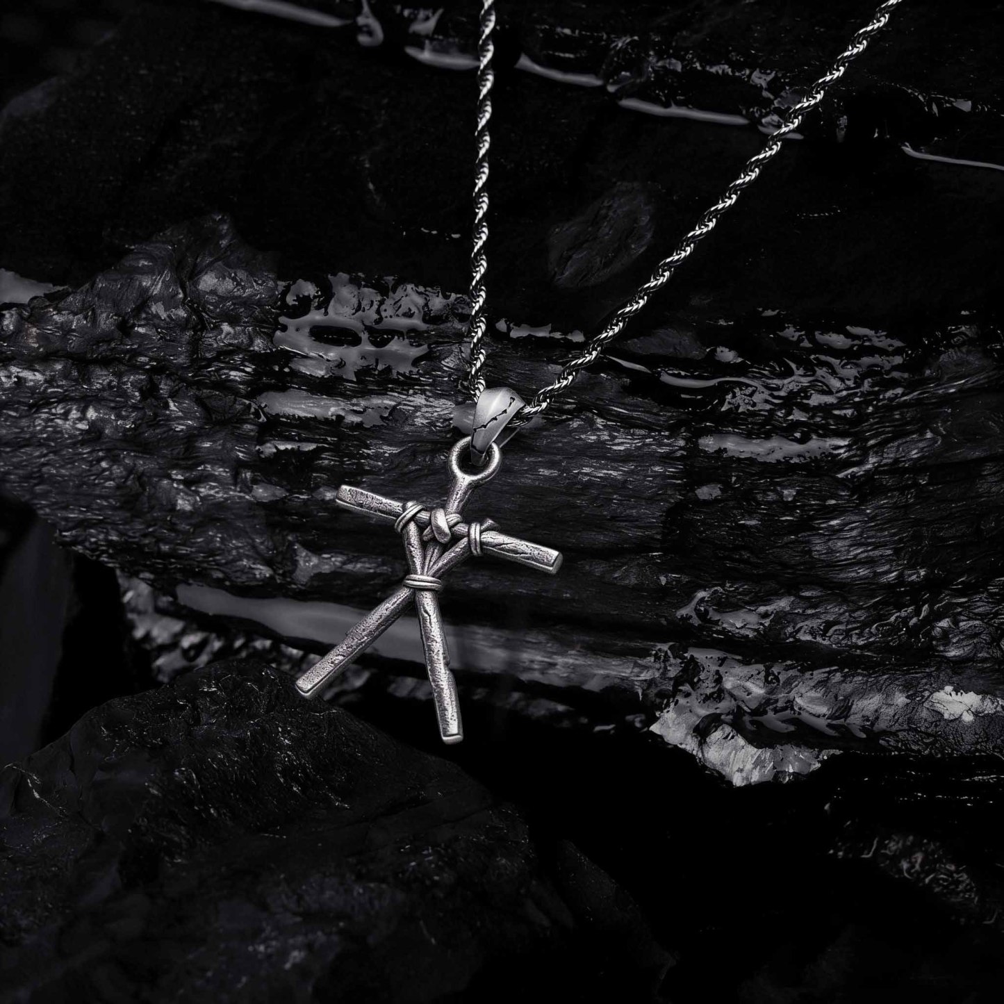 Stick Man Sculptural Necklace