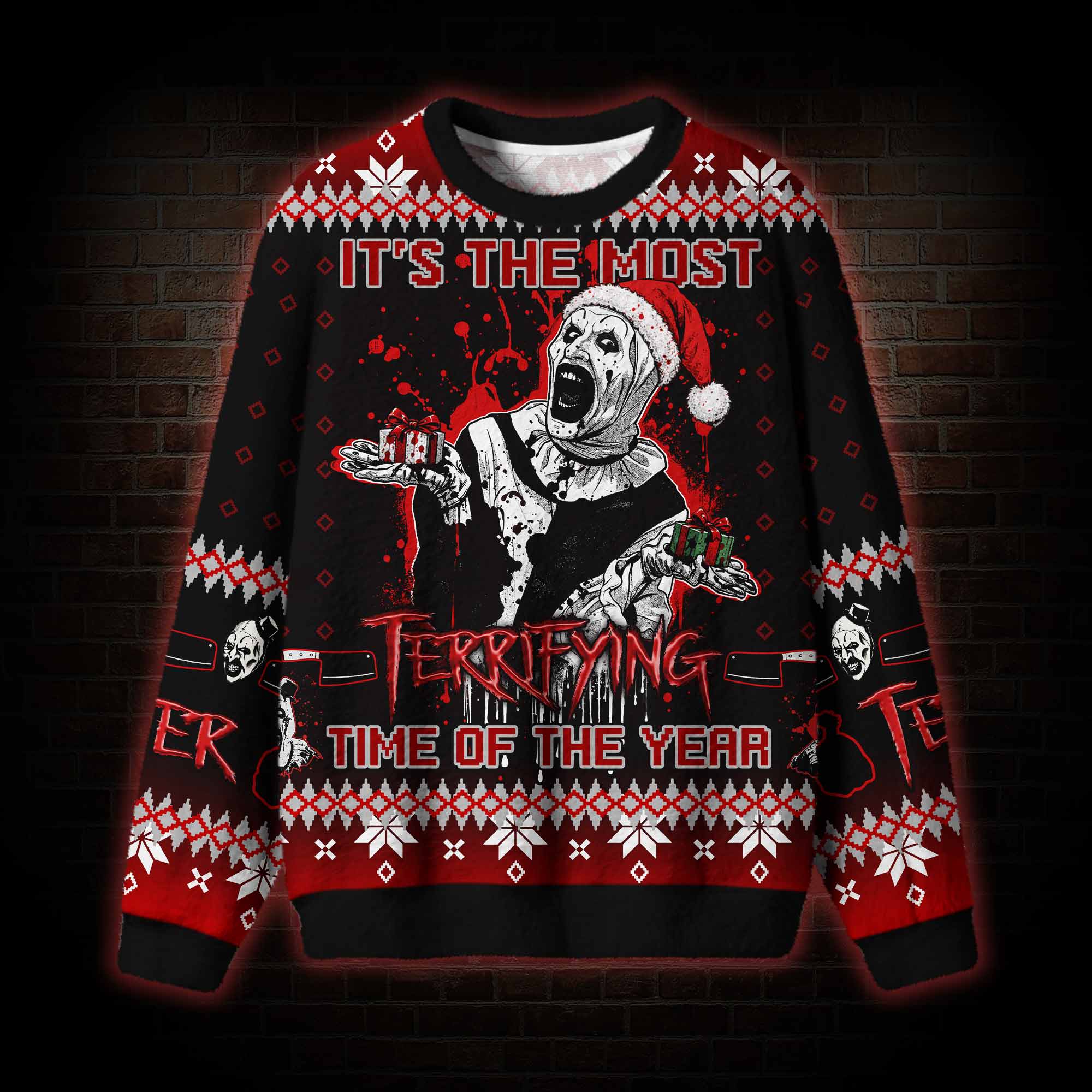 It's the Most Terrifying Time of the Year Ugly Sweatshirts
