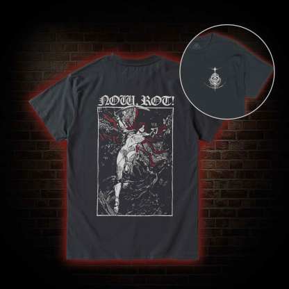 Now Rot Back Print T-Shirt