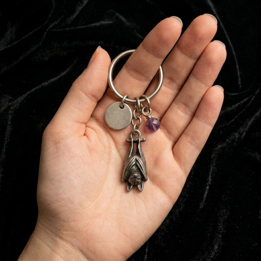 Pendant Bat Keyring Bat Keychain