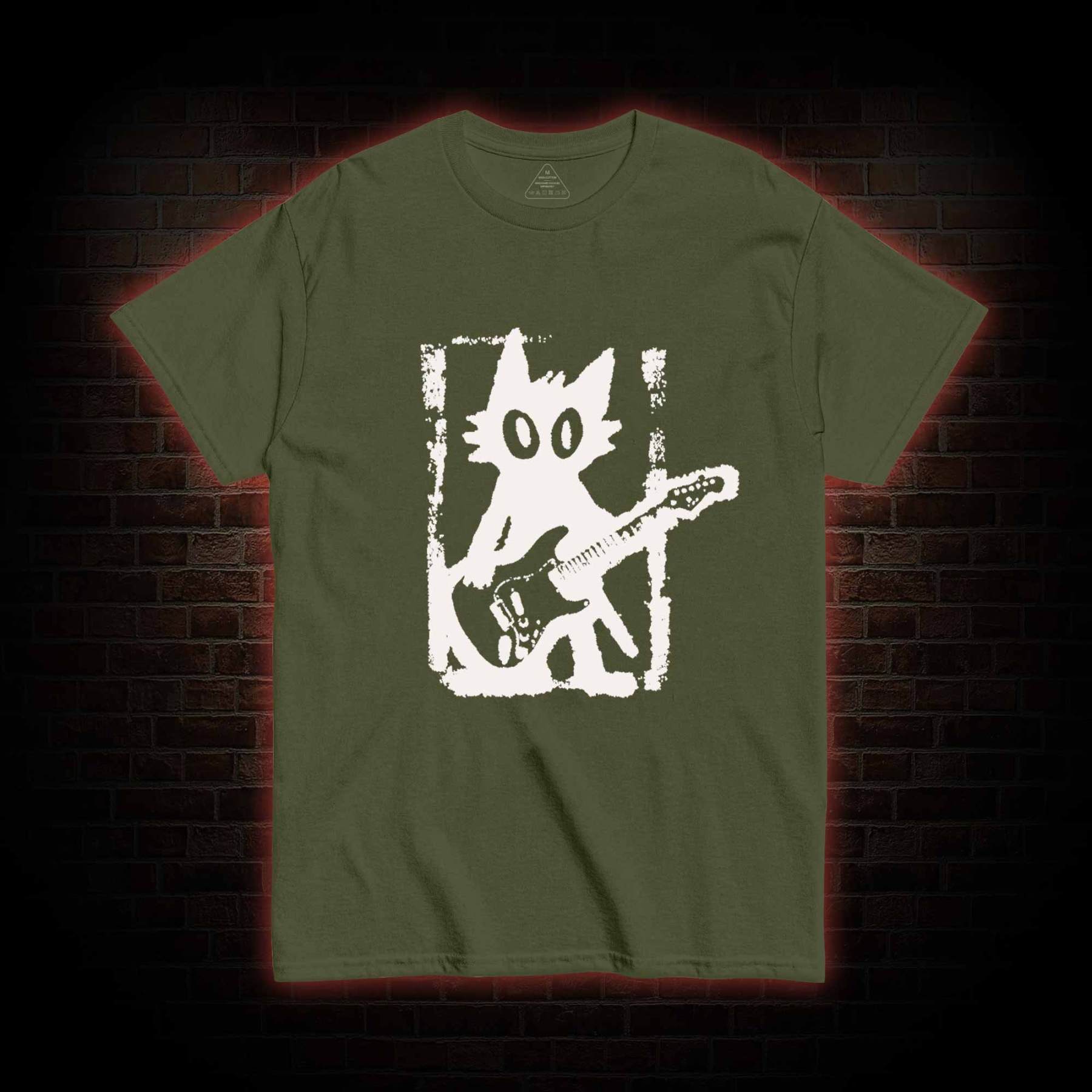 Rock and Roll Cat T-shirt