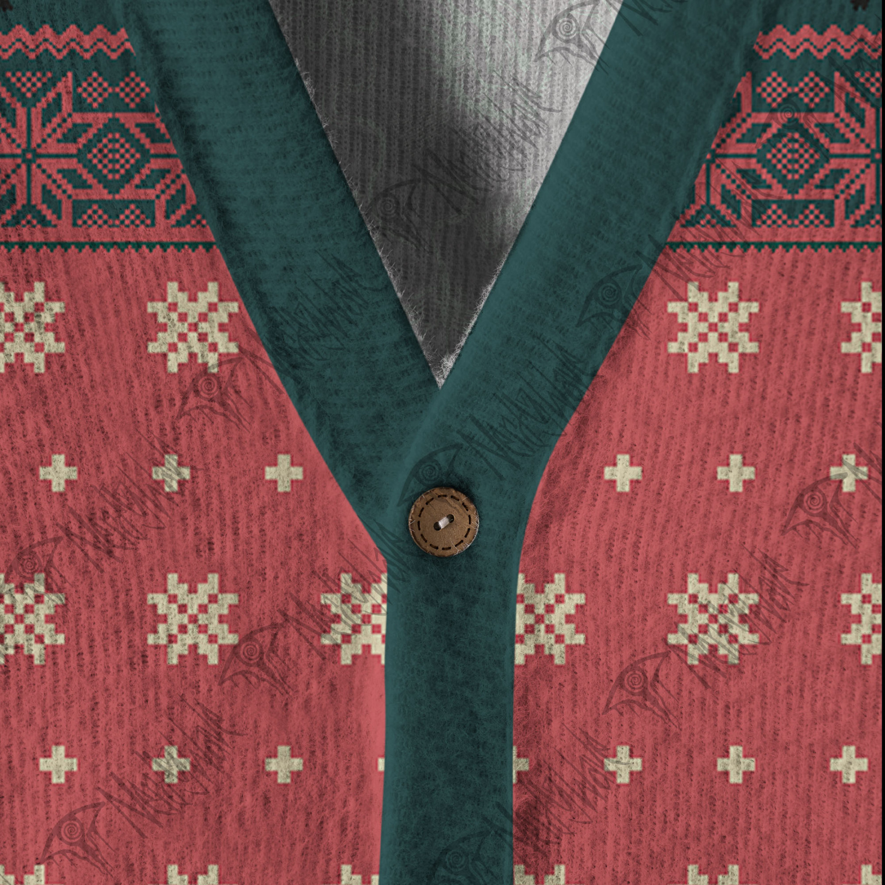 Mothman Cardigan Sweater