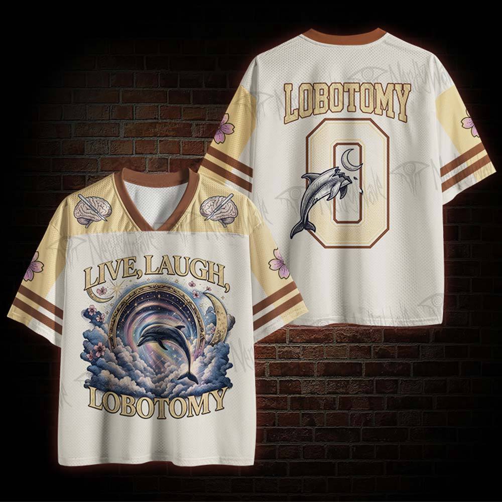 Live Laugh Lobotomy Meme Mesh Jersey
