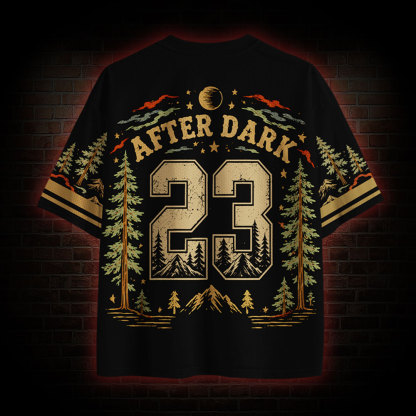 Funny National Parks After Dark Mesh Jersey