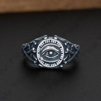 Eye Silver Ring