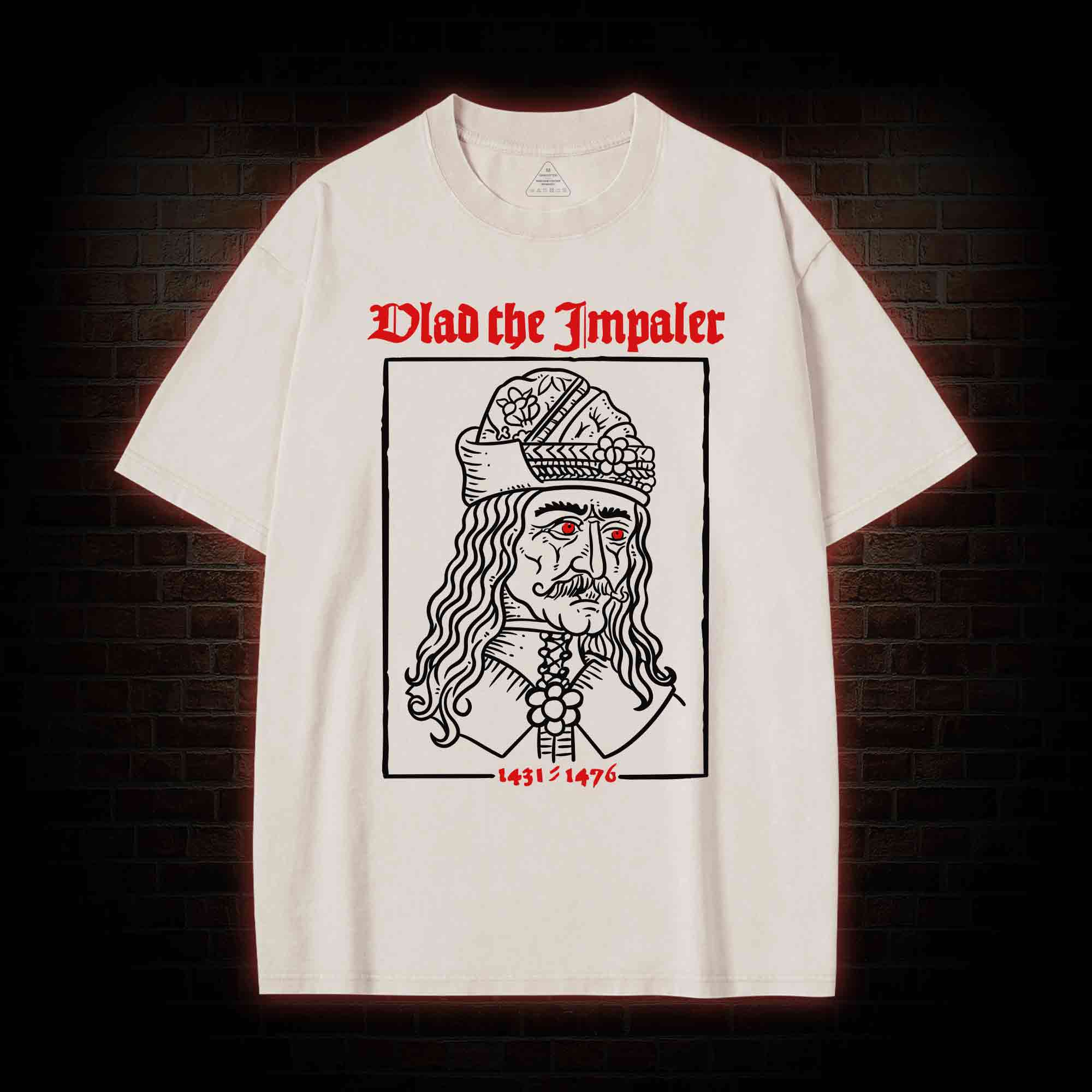 Vlad The Impaler Washed T-shirt