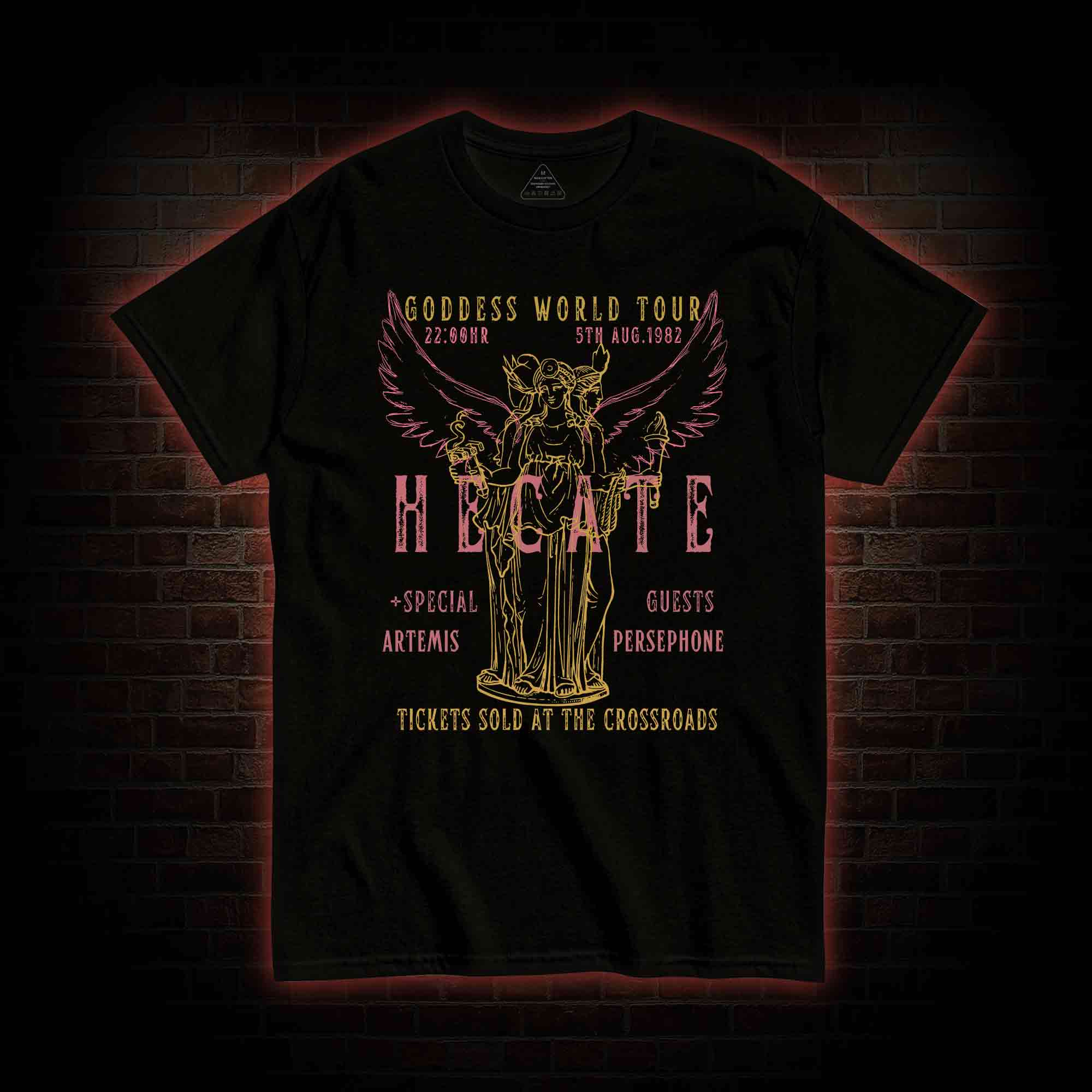 Goddess World Tour Tickets Sold At The Crossroads T-shirt