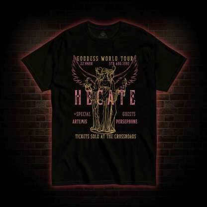 Goddess World Tour Tickets Sold At The Crossroads T-shirt
