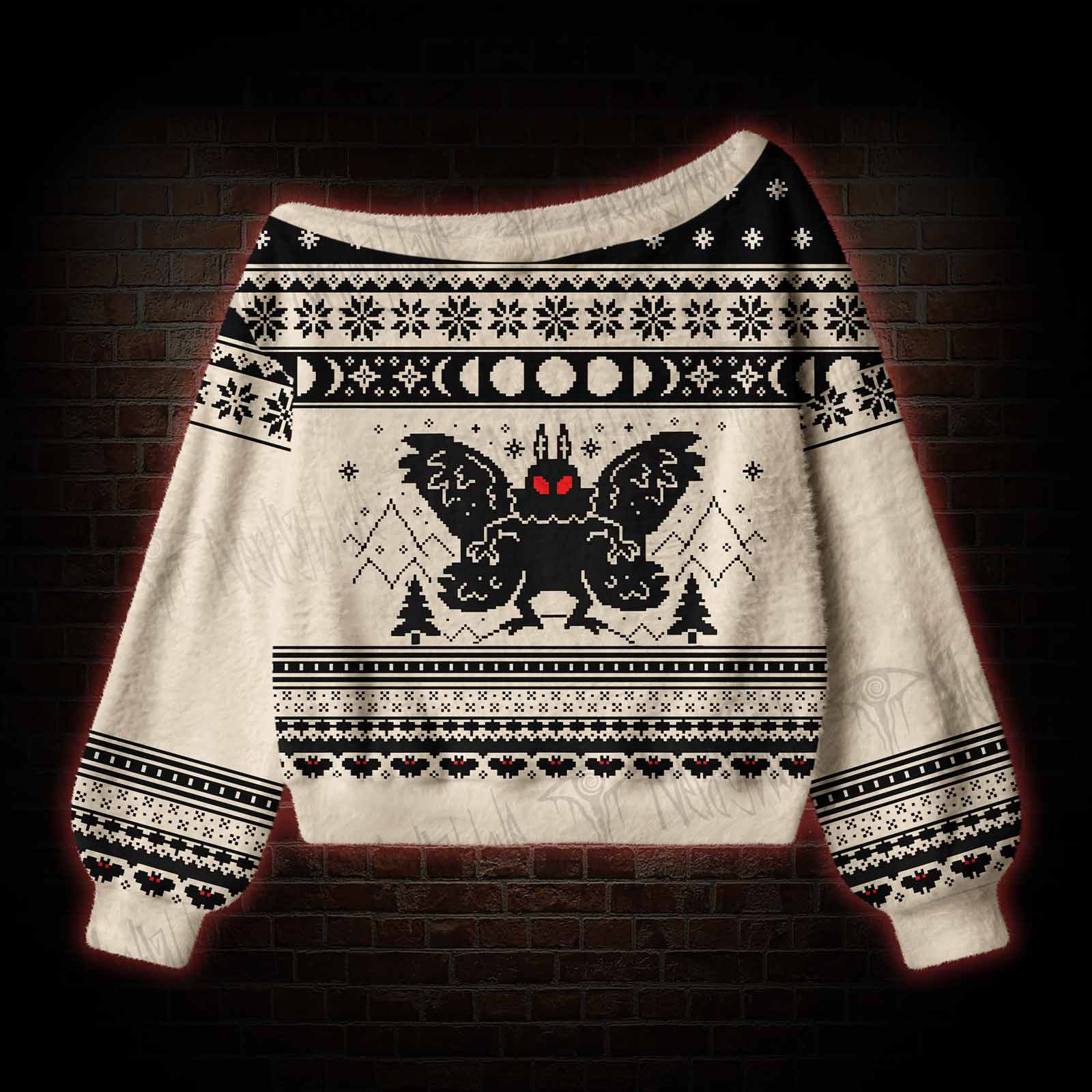 Off Shoulder Ugly Sweater