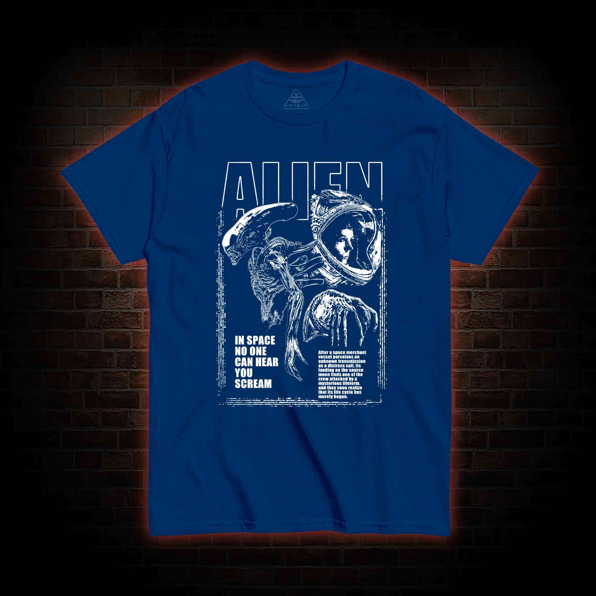 Alien Space Blk T-shirt