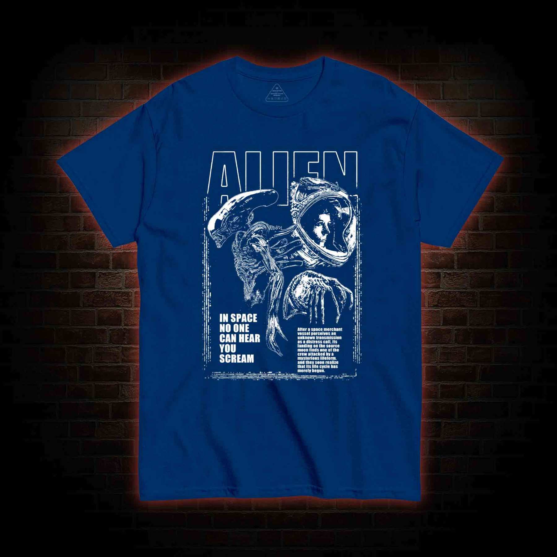 Alien Space Blk T-shirt