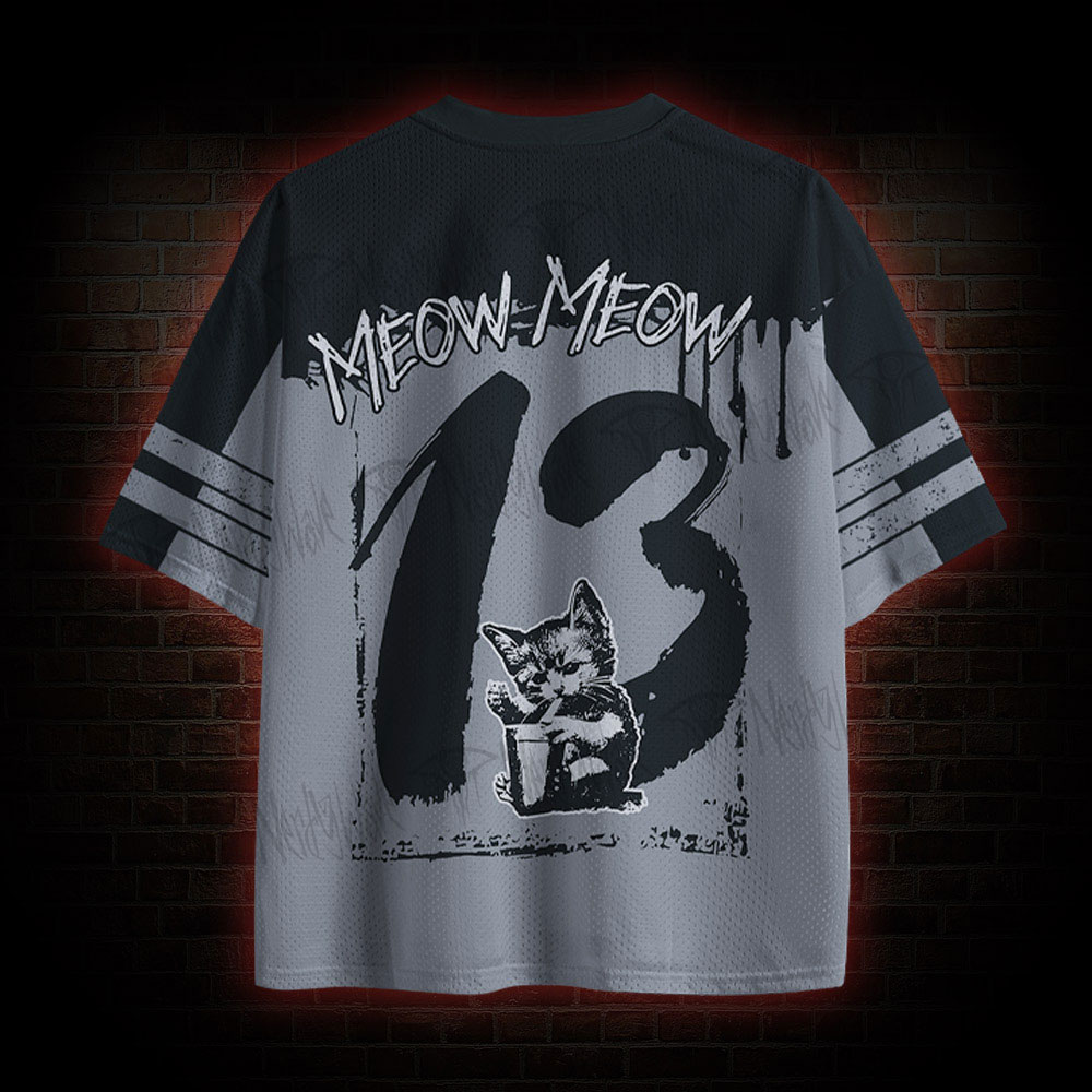 What Ever Cat Mesh Jersey