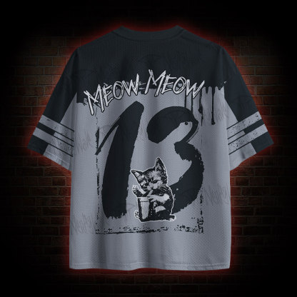 What Ever Cat Mesh Jersey