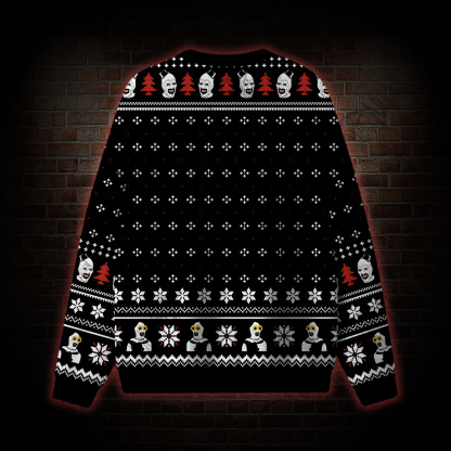 scary clown Ugly Sweatshirts