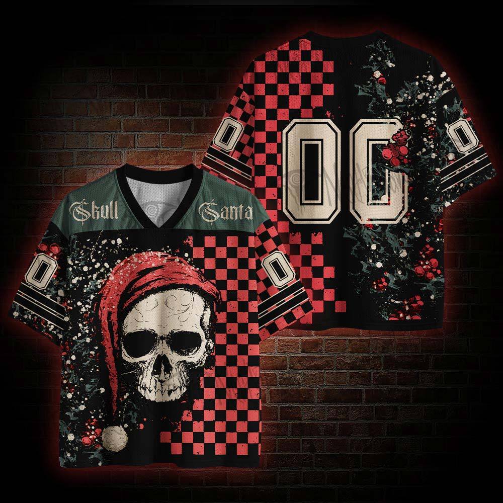 Skull Santa Mesh Jersey