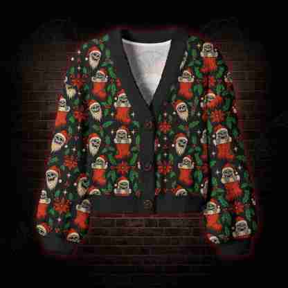 Deadly Christmas Women's Cardigan Sweater