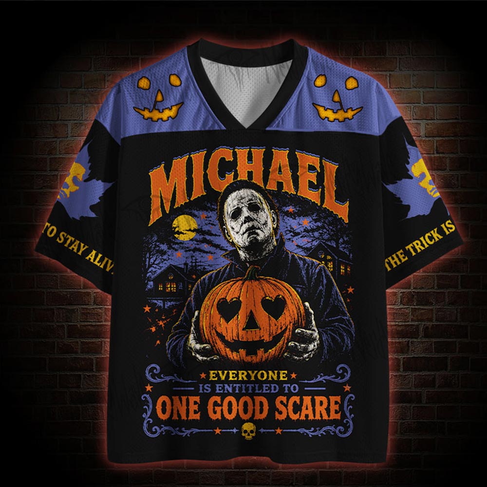 Michael Myers Halloween Mesh Jersey