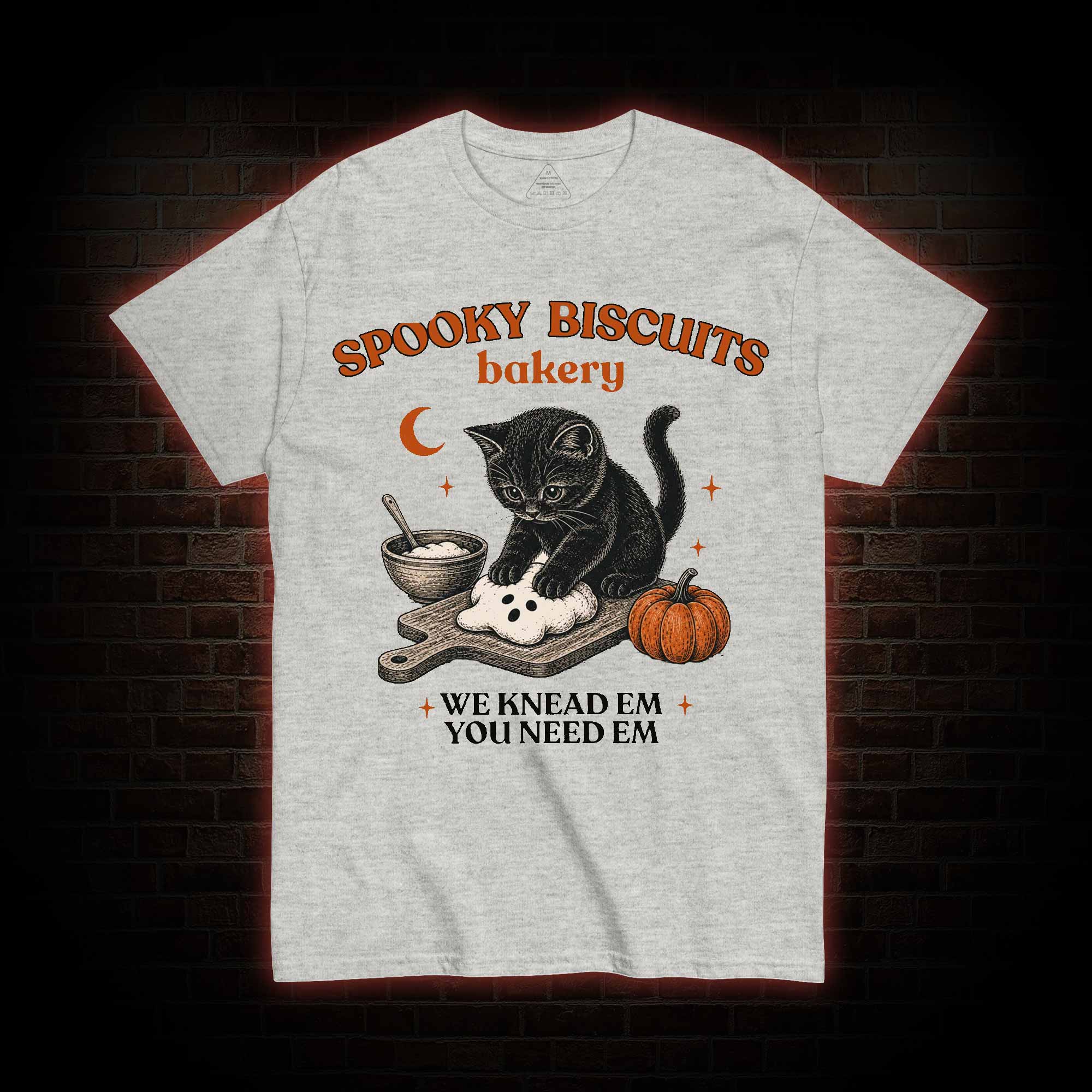 Spooky Biscuits Bakery T-shirt