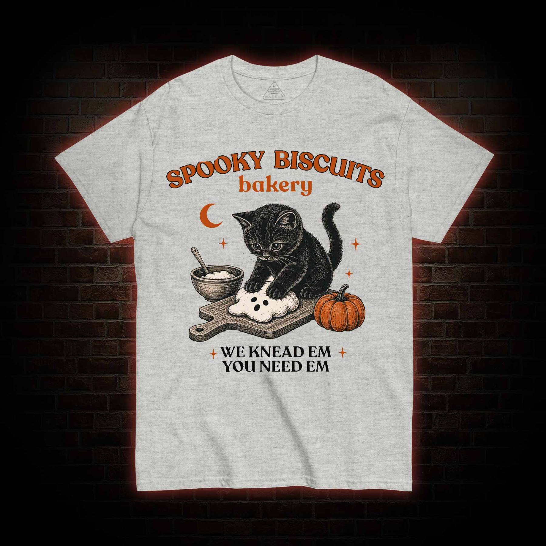 Spooky Biscuits Bakery T-shirt