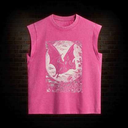 Medieval Bat Kid Women's Washed Tank Top