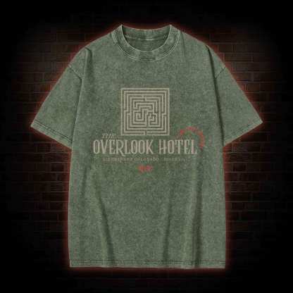 Overlook Hotel Washed T-shirt