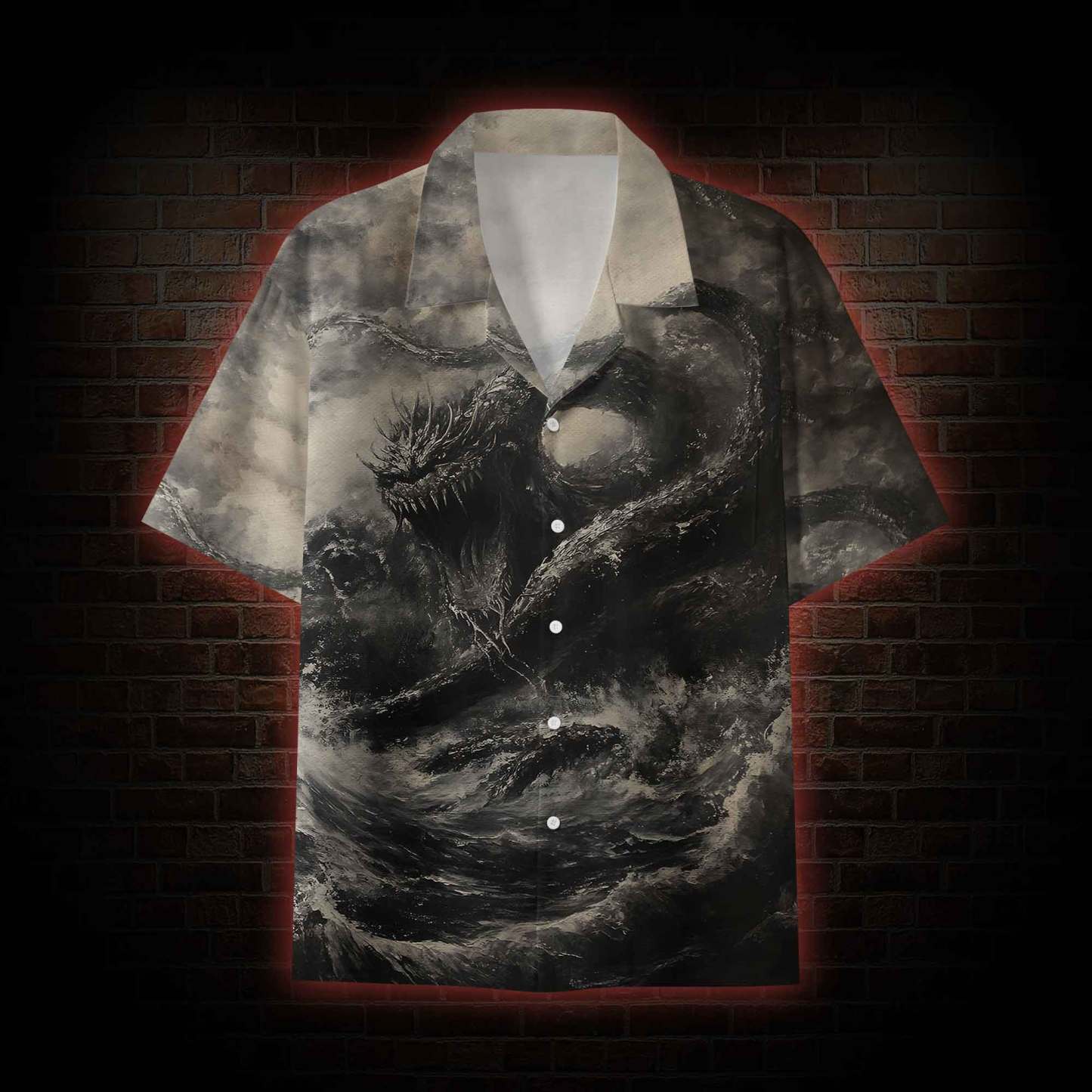 Sea Monster Button-up Shirt