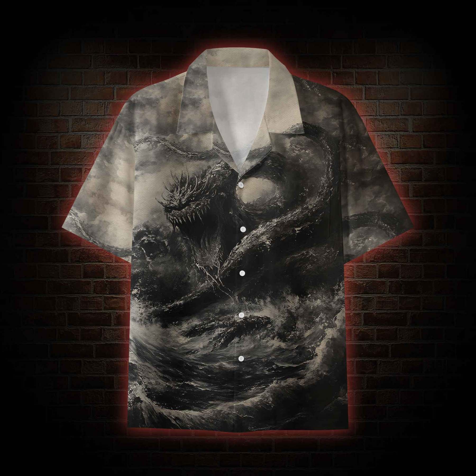 Sea Monster Button-up Shirt