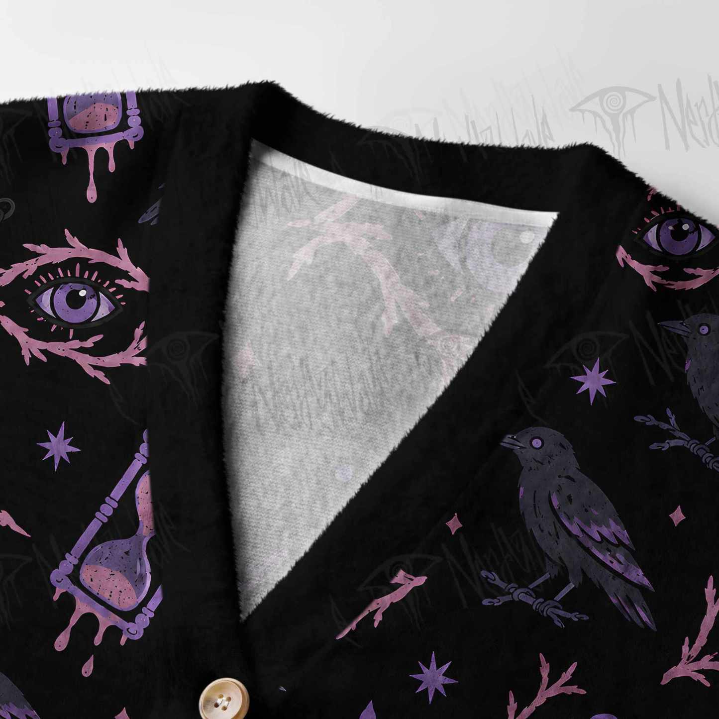 Raven Hour Women's Cardigan Sweater