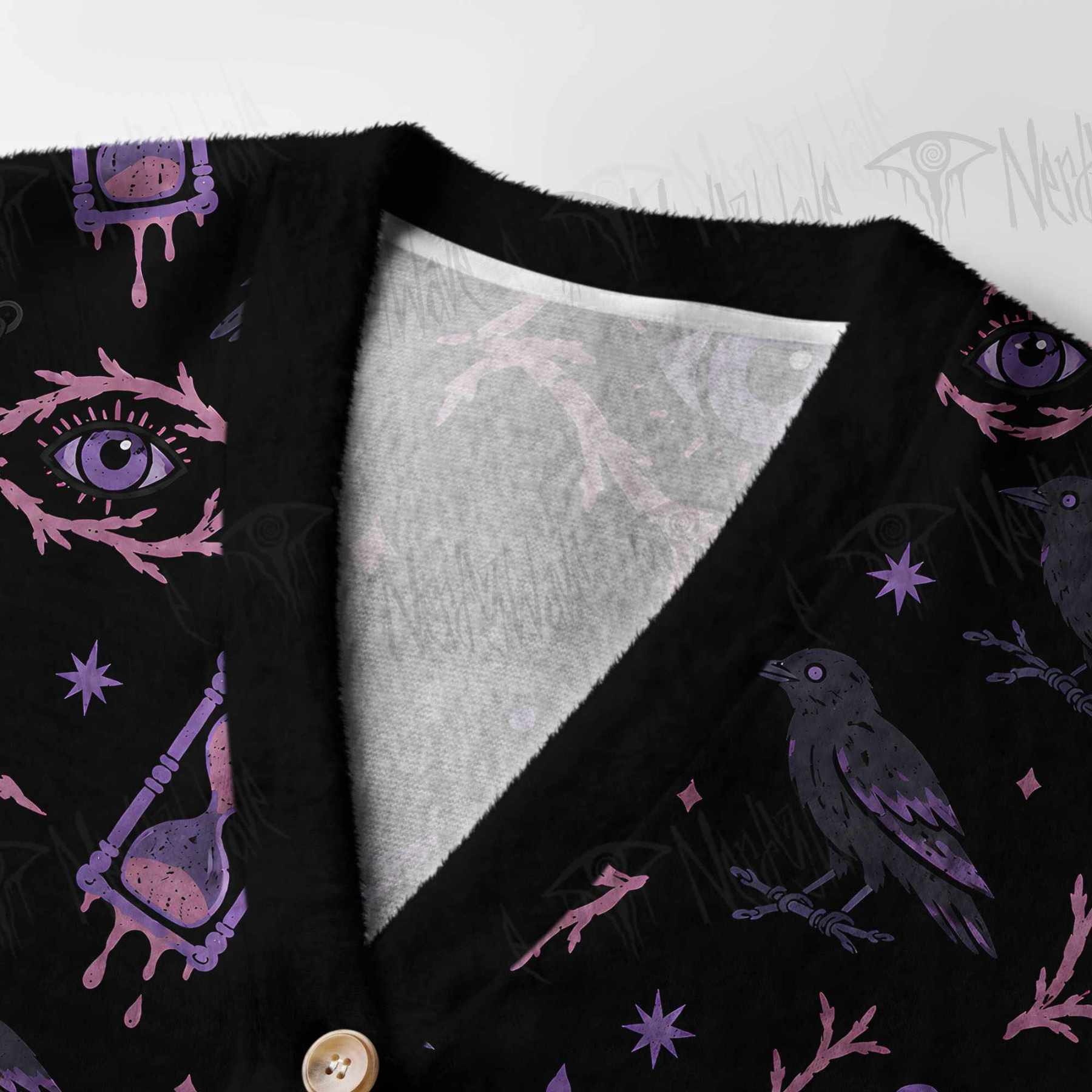 Raven Hour Women's Cardigan Sweater