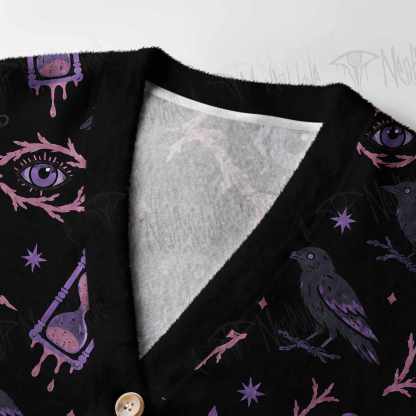 Raven Hour Women's Cardigan Sweater