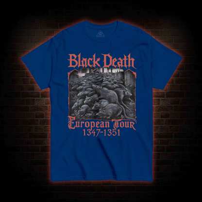Vintage Black Death European Tour T-shirt