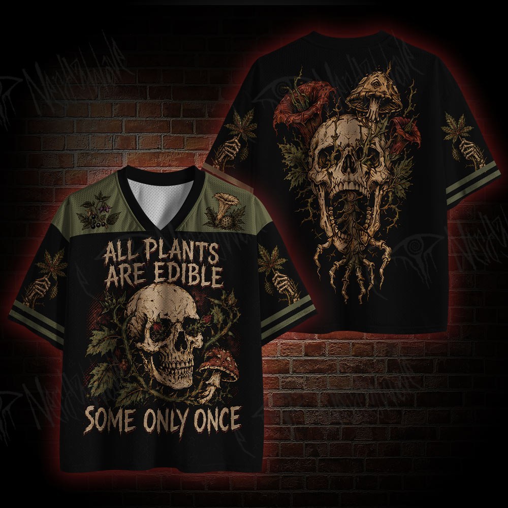 Edible Plants Mesh Jersey