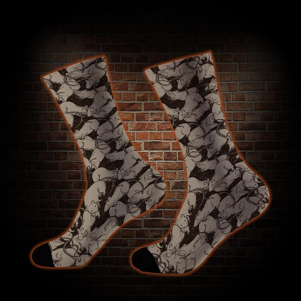 Black Death Socks