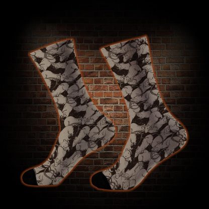 Black Death Socks