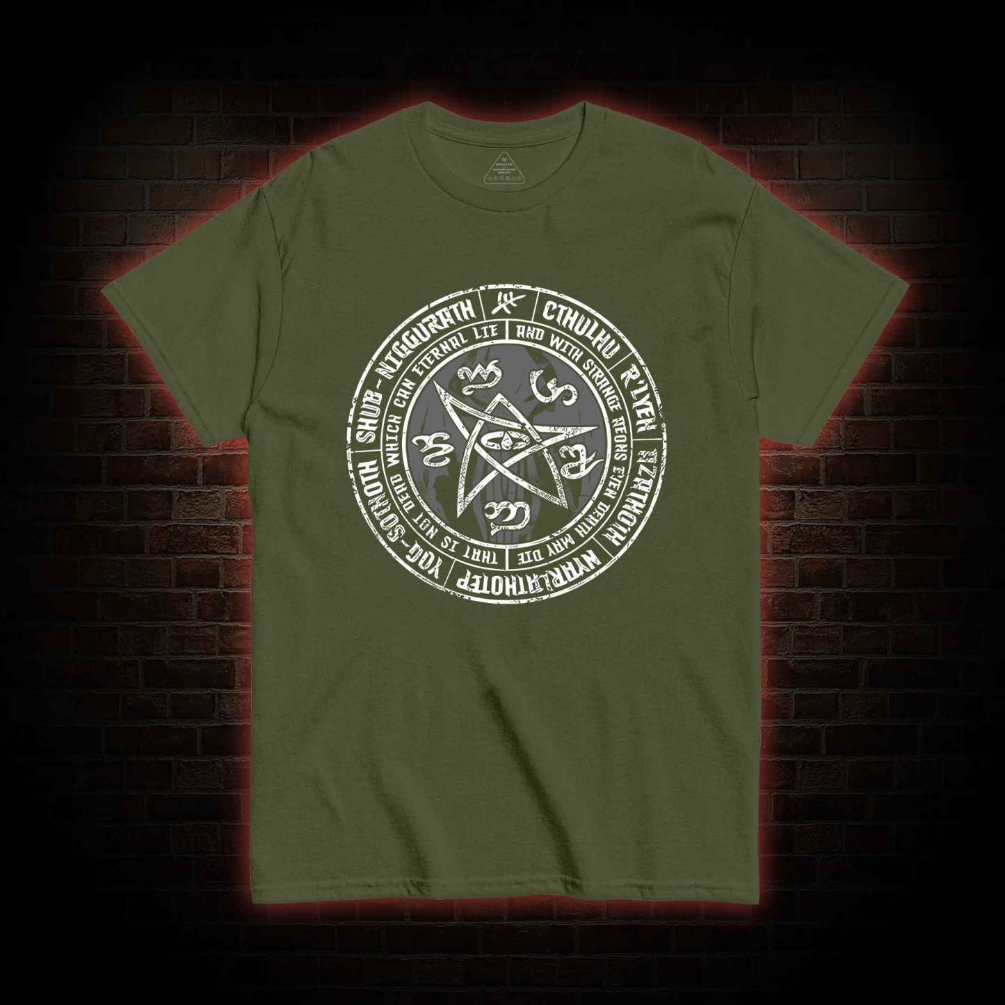 Cthulhu Elder Sign T-shirt