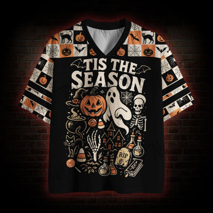 Halloween To Be Spooky Mesh Jersey