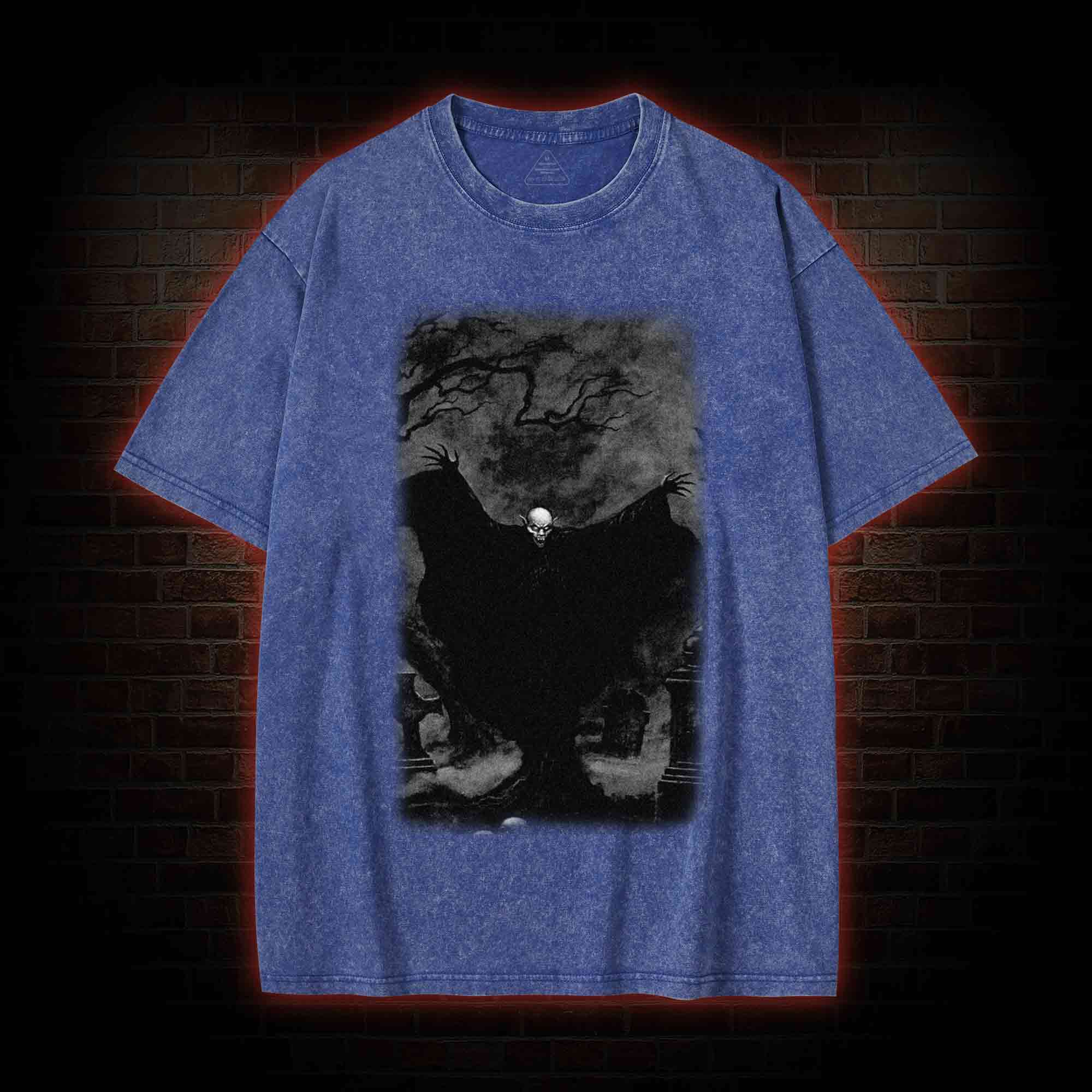 Vampire Nosferatu Washed T-shirt