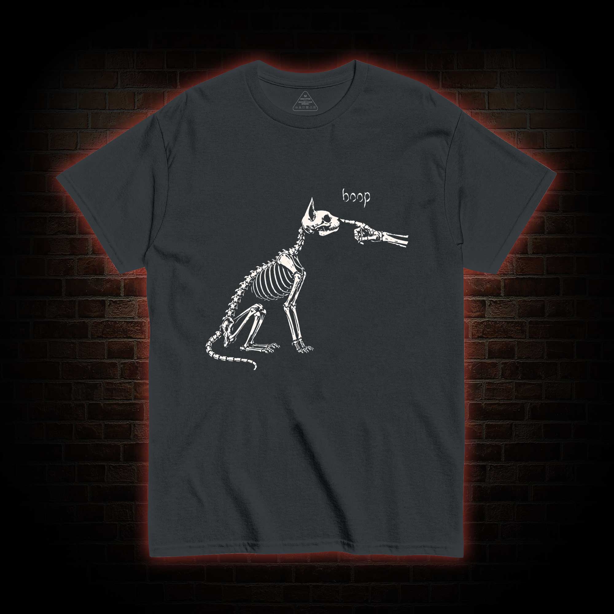 Skeleto Cat Boop T-shirt