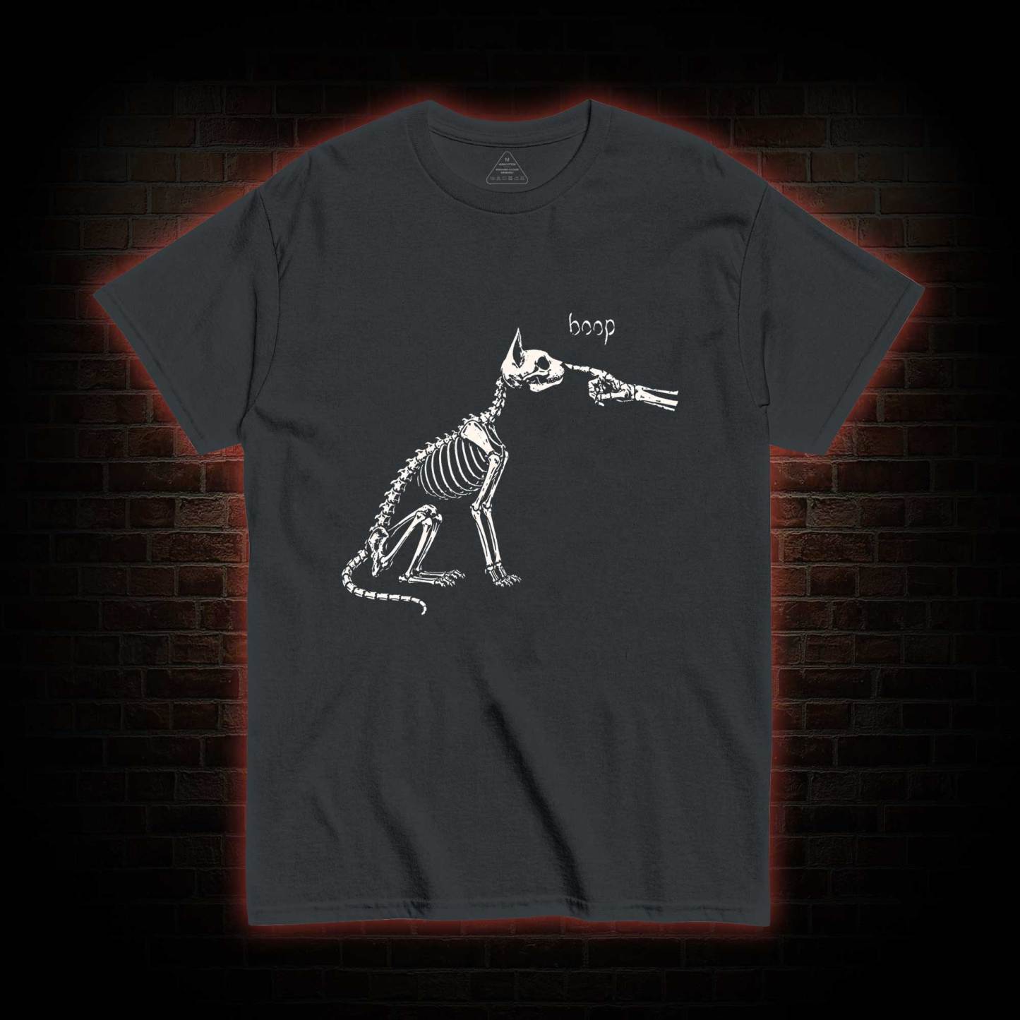 Skeleto Cat Boop T-shirt
