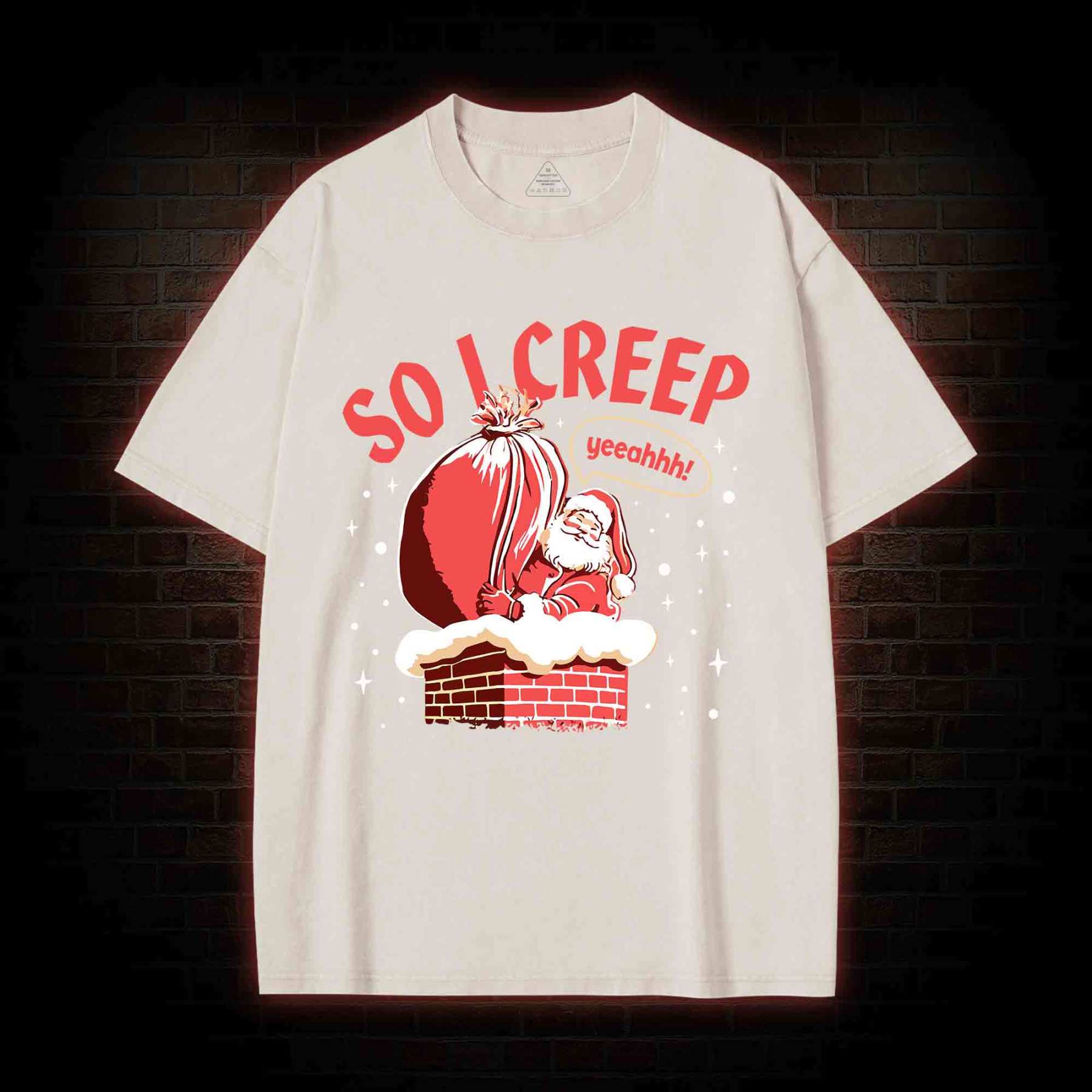 So I Creep Washed T-shirt