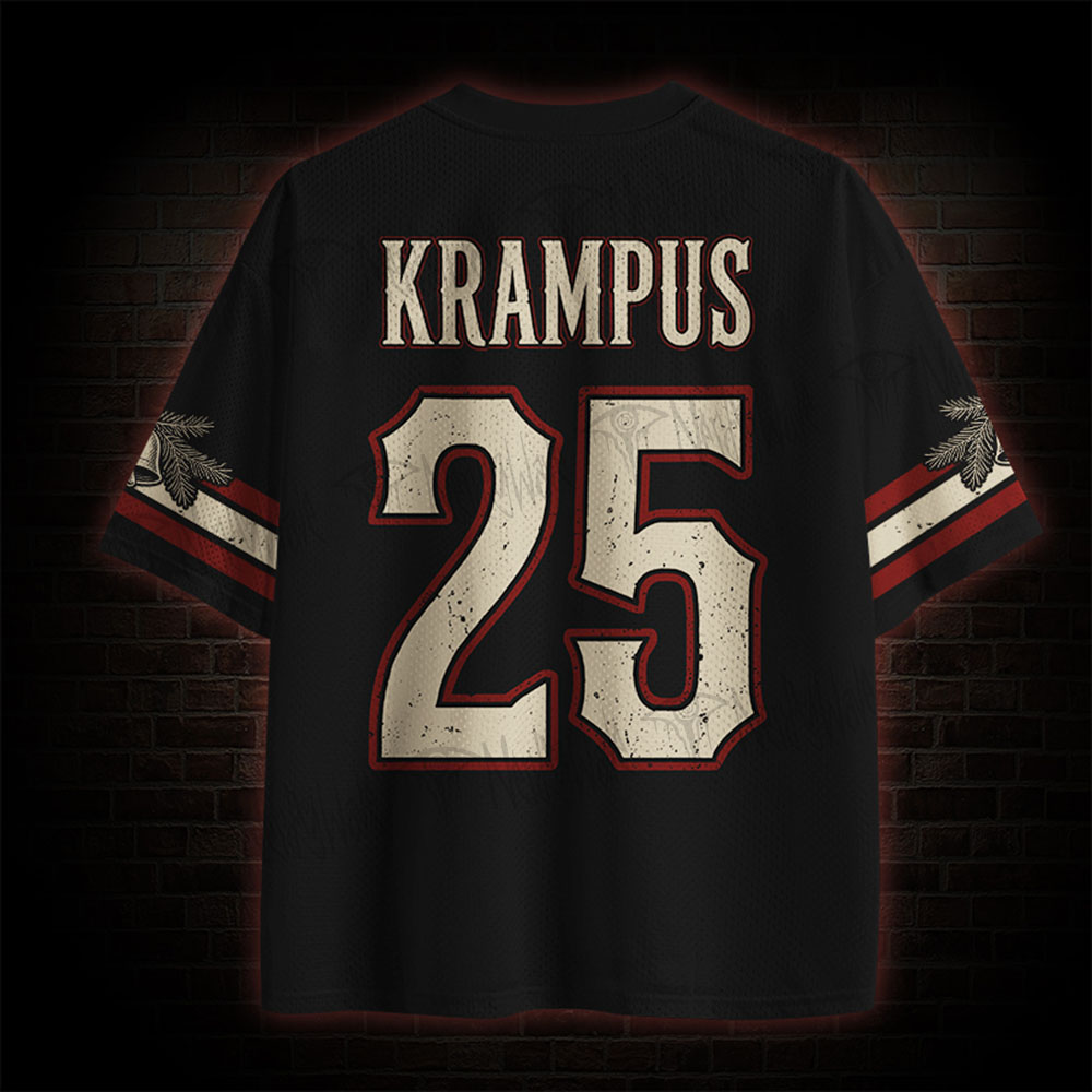 Krampus is Coming Horror Mesh Jersey