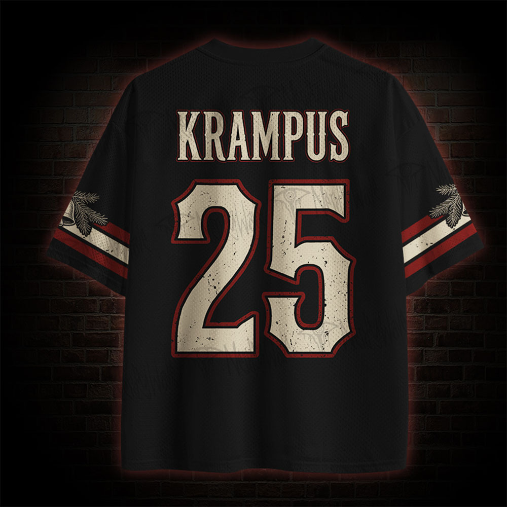 Krampus is Coming Horror Mesh Jersey