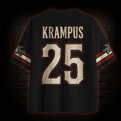 Krampus is Coming Horror Mesh Jersey