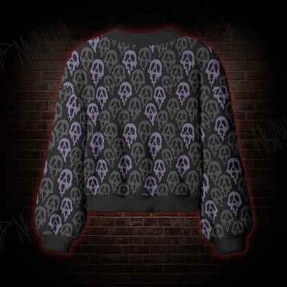Melting Scream Women's Cardigan Sweater