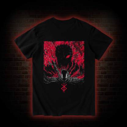 3303 Back Print T-Shirt