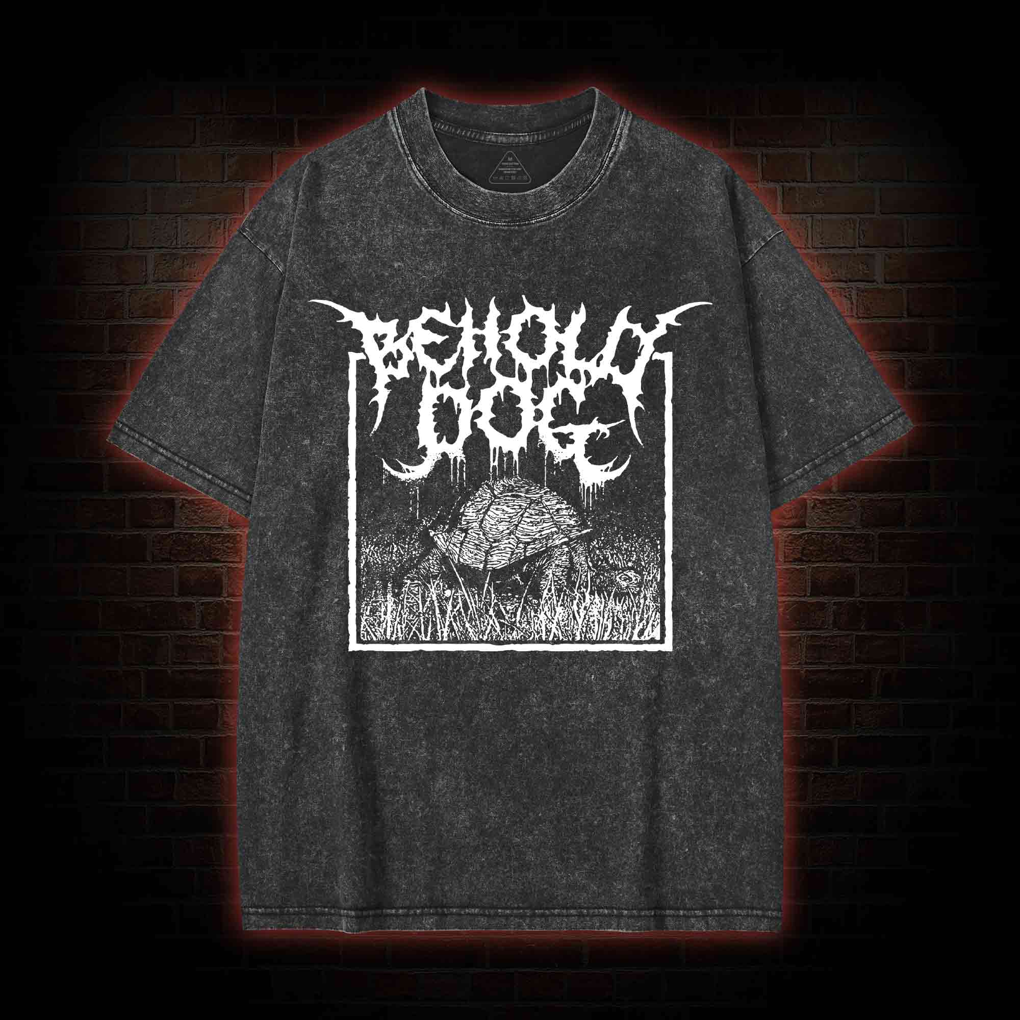 Behold Dog Washed T-shirt