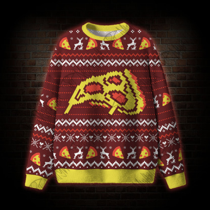 Pizza Slice Ugly Sweatshirts