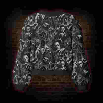 Nosferatu Nights Women's Cardigan Sweater